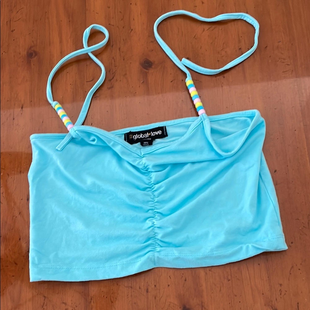 Global Love Aqua Designer Label M